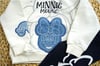 Minnie Sweat Lacivert Taytlı Kız Çocuk Takım