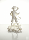 Labari One Piece Monkey D. Luffy 20 cm Figür Beyaz Renk Boyanabilir