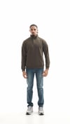Boğazlı sweatshirt