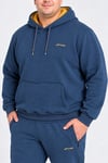 Erkek 3 İplik Şardonlu Kapüşonlu Süper Battal Eşofman Takımı 6XL–9XL