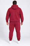 Erkek 3 İplik Şardonlu Kapüşonlu Süper Battal Eşofman Takımı 6XL–9XL