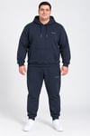 Erkek 3 İplik Şardonlu Kapüşonlu Süper Battal Eşofman Takımı 6XL–9XL