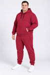 Erkek 3 İplik Şardonlu Kapüşonlu Süper Battal Eşofman Takımı 6XL–9XL