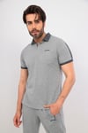 Erkek Füme Polo Yaka T-shirt Takım