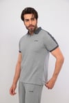 Erkek Füme Polo Yaka T-shirt Takım