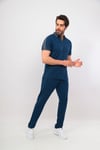 Erkek Füme Polo Yaka T-shirt Takım