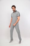 Erkek Füme Polo Yaka T-shirt Takım