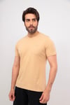 Erkek Gri V Yaka T-shirt