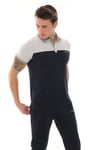 Erkek GriMelanj Polo Yaka T-shirt Takım