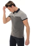 Erkek GriMelanj Polo Yaka T-shirt Takım