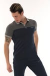 Erkek GriMelanj Polo Yaka T-shirt Takım