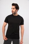 Erkek Haki Bisiklet Yaka T-shirt