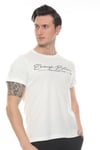 Erkek Lacivert Enough Believe Yazılı T-shirt