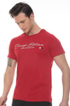 Erkek Lacivert Enough Believe Yazılı T-shirt