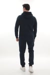 Erkek Royal Hardal 3 İplik Kapüşonlu Sweat Üst