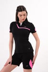 Kadın Polo Yaka T-Shirt Şort Takımı Yazlık Spor Kombin