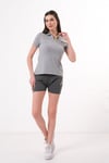 Kadın Polo Yaka T-Shirt Takımı Rahat Kesim Yazlık Günlük Kombin