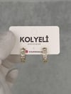 Kolyeli new27 küpe (14 ayar altın rengi)