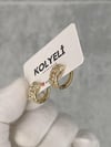 Kolyeli stone küpe