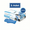Bimel Pudrasız Mavi Nitril Eldiven (L) Beden 100'lü 5 paket