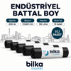 Endüstriyel Battal Boy Çöp Poşeti 72-90 Cm Siyah (5'li)