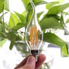 4W RUSTİK LED BUJİ AMPÜL DİMLENİR - GÜNIŞIĞI 