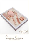 Pierre Paris Rose Gold Lux Ayna Çeyiz Seti | İnci Motifli 5'li Set