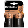 Duracell D Büyük Pil 2'li Kart