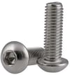 M2.5x16 ISO 7380-1 A2 İnox Bombe Başlı İmbus Cıvata