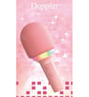 DOPPLER KARAOKE MİKROFON RAİNBOW PEMBE WİRELESS SES DEĞİŞTİRME ÖZELLİKLİ