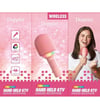 DOPPLER KARAOKE MİKROFON RAİNBOW PEMBE WİRELESS SES DEĞİŞTİRME ÖZELLİKLİ