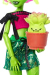 MONSTER HİGH JHK45 SELF SCARE SECRETS GÜZELLİK SIRLARI VENUS MCFLYTRAP BEBEK 27 CM 4+