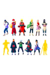 NARUTO SHİPPUDEN NSH2080 S1 MİNİ KOLEKSİYON FİGÜR MEGA SET 12 Lİ 6+