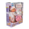 SUNMAN BEBELOU 30141 TOİLET TİME TUVALET ZAMANI AKSESUARLI BEBEK SETİ SESLİ 32 CM 3+