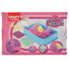 SUNMAN CRAFY S0003471 OYUN KUMU MAGİCAL UNİCORN PEMBE-MOR 2X125 GR 7 PARÇA 3+