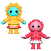 Sunman Flower Cuties Serisi Stretch Uzayan Figürler