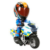 SUNMAN MOTORCYCLE MY66-M1217K MOTOSİKLET BMW KASKLI FİGÜR SESLİ IŞIKLI 1:14 3+