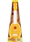 SUNMAN MÜZİK ALETİ ECCHO 819-20 MİNİ GİTAR MEYVE FİGÜRLÜ 35 CM 3+