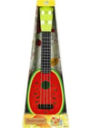 SUNMAN MÜZİK ALETİ ECCHO 819-20 MİNİ GİTAR MEYVE FİGÜRLÜ 35 CM 3+