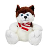 SUNMAN PUFFY FRİENDS YF3684 PELÜŞ KÖPEK OTURAN HUSKY ATKILI 30 CM
