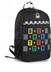 UNİTED COLORS OF BENETTON OKUL ÇANTASI 03759 SİYAH ÜÇ BÖLMELİ