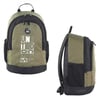 UNİTED COLORS OF BENETTON OKUL ÇANTASI 04292 HAKİ SİYAH ÇİFT BÖLMELİ