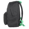 UNİTED COLORS OF BENETTON OKUL ÇANTASI 03805 SİYAH YEŞİL ÇİFT BÖLMELİ