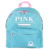 UNİTED COLORS OF BENETTON OKUL ÇANTASI 03809 MAVİ PEMBE ÇİFT BÖLMELİ