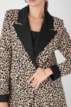 Celeste Leopar Takım Elbise
