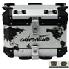 COOCASE ALÜMİNYUM ARKA ÇANTA 45L ( METAL GÜMÜŞ ADVENTURE-WORLD/BLACK)