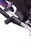 GP Kompozit Universal Motosiklet Vites Pedal Çorabı 2 Adet Siyah
