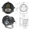 Knmaster Cali 55W Motosiklet Led Sis Farı