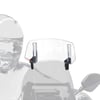 Knmaster RS-400A Yeni Nesil Kademeli Rüzgar Saptırıcı Şeffaf Ön Cam Uzatma / Deflektör
