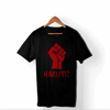 1 Mayıs Emekçilerimiz İçin Özel Tasarım Haklıyız Baskılı T-shirt - Siyah